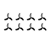 2. 5 Inch D63 3 Propeller Compatible With Pavo25 V2 CineLog 25 Series Drone FPV RC Accessories Replacement Parts(Black)