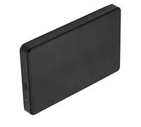 2.5 Inch IDE Parallel Port Mobile Hard Disk Box High Speed HDD Case External Storage No Screws Black for Data Backup(not the hard drive)