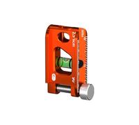 2.5 Inch Magnetic Small Leveler Tool with 1 Bubble,Plumbing Level with Pitch Aluminum Vial, for Conduit Reinforced,V