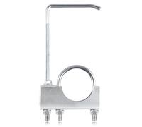 2.5 Inch Steel Exhaust Hanger, Universal Heavy Duty Exhaust Clamp Exhaust System Hanger Muffler Hanger On Exhaust Hanger for Car Truck Exhaust Pipe