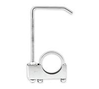2.5 Inch Universal Clamp On Exhaust Hanger, Heavy Duty Exhaust Clamp Rear Muffler Hanger Universal Exhaust Hangers Exhaust System Hanger for 2.5" Car Truck Exhaust Pipe