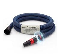 2.5 m Vacuum Cleaner Hose Anti-Static Suitable for Bosch Gas + Tool Sleeve | Professional 12 25 L SFC 35 50 M 55 Vacuum Cleaner Replacement Hose Vacuum Cleaner Hose Click Connector