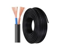 2.5 Mm² 2-Core Power Cable, Pure Copper CE Certified Electrical Wire, Flame-Resistant, Perfect for Signal Lines, Internal Lines Of Equipment, Electrical Appliances(4.0mm²)