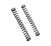 2.5 mm x 24 mm x 110 mm, 65 Mn Compression Spring, Spring Steel Strong Pressure Spring Black, 5 Pcs