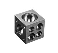 2.5" Steel Doming Dapping Block/Die, Metal Shaping Tool for Beads and Jewellery Making