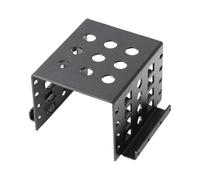 2.5 to 3.5 Inch Hard Drive Holder - 13 x 8 x 9 cm Shock Resistant Stackable Aluminum Adapter Extension Screw Docking Station, Flexible and Safe Storage | for Computer