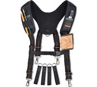 2.5" Tool belt suspenders w/ Magnetic wristband, Tool belt suspenders for men, Tool suspenders for men, Tools suspenders, Magnetic bit holder, Magnetic screw holder, Magnet suspenders, Bag suspenders