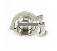 2.5" Tri Clamp x 63mm Pipe OD SUS304 End Cap Union Set Homebrew