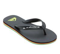 (2.5 UK, Black/Multi) Quiksilver Boys Kids Molokai Core Summer Sandals Flip Flops