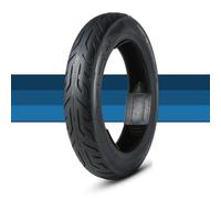 2.50-10 Dirt Bike Tire, Street Tire Compatible with 14x2.50 Tubeless for Electric Folding Bike Front or Rear Wheel 4PR 33J Max Load 253 Lbs(B enhanced type)