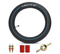 2.50/2.75-10” Inner Tube with Straight Valve Stem for SDG107 MX500 MX650 Crf50 Xr50 PW50 MVX70 DRZ70 JR50 SX500 Tao Tao db10 Coolster QG-210 QG-213A 50cc 70cc 110cc 125cc Heavy Duty Mini Dirt Bike