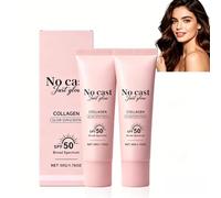 2 * 50G Mineral Based Sunscreen SPF 50 Face Cream,Hydrating Sun Cream for All Skin Tones,Multi-Purpose Mineral Sun Cream,Sunscreen SPF 50,Facial Sunscreen SPF 50 & Moisturizer and Sunscreen