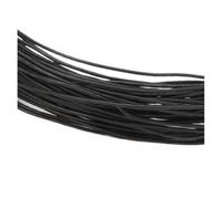 2~50m Copper Wire UL1007 Single Core 26 24 22 20 18 16 14 AWG PVC Insulation Tinned Plating LED Line Equipment Electric Cable(Black,2 meters,24AWG)