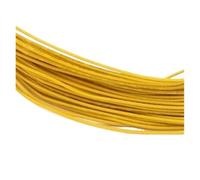 2~50m Copper Wire UL1007 Single Core 26 24 22 20 18 16 14 AWG PVC Insulation Tinned Plating LED Line Equipment Electric Cable(Yellow,10 meters,22AWG)