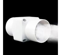 2”50Mm Inline Duct Extractor Strong wind speed Fan Diffuser Vent Blower Exhaust Bo for Hydroponics Grow Tent Refrigerator Ventilation Air Circulation (Color:NO Adjustable Spee