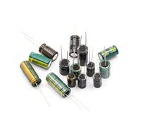 2-50pcs 100UF 220UF 330UF 470UF 680UF 1000UF 1500UF 2200UF 3300UF High Frequency Low Aluminum Capacitor 10V 16V 25V 35V BIANMTSW(63V 2200UF 2PCS)