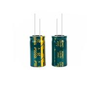 2-50pcs 10V 16V 25V 35V 50V 400V High Frequency Low Aluminum Capacitor 100UF 220UF 330UF 470UF 680UF 1500UF 2200UF 3300UF BIANMTSW(25V10000UF 2PCS)