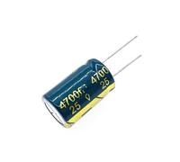 2-50pcs 10V 16V 25V 35V 50V High Frequency Low Aluminum Capacitor 100UF 220UF 330UF 470UF 680UF 1000UF 1500UF 2200UF 3300UF(25V3300UF 5PCS)