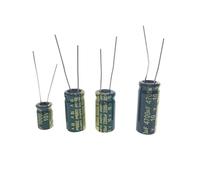 2-50pcs 10V Aluminum Electrolytic Capacitor 100UF 220UF 330UF 470UF 680UF 1000UF 1000UF 1500UF 2200UF 3300UF 4700UF 10000UF AUOQKQUT(10V2200UF 10PCS)