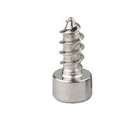 2-50pcs 304 Stainless Steel Hexagon Socket Cap Head Self-Tapping Wood Screws M2 M3 .5 M4 M5 M6 M8(25mm,M5-5pcs)