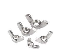 2~50pcs Butterfly Wing Nuts M3 M4 M5 M6 M8 M10 M12 304/316 Stainless Steel Wing Nuts Metric Hand Tighten Nut(Quantity 50pcs,316 M12)