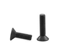 2-50pcs Flat Head Screw M2 .5 M3 M4 M5 M6 M8 Steel Hex Socket Bolt for Furniture(55mm,M8 5pcs)