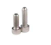 2-50pcs M2 .5 M3 M4 M5 M6 M8 12.9 Class Nickel-plated Hex Socket Screws Cylindrical Head Bolt Cup Full Teeth(10mm,M4 10pc)