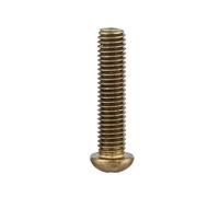 2~50PCS M2 .5 M3 M4 M5 M6 M8 Brass Round Pan Head Machine Screws Cross Length 4mm~60mm(4mm,M3-50PCS)