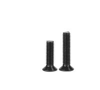 2-50PCS M2 M2.5 M3 M4 M5 M6 M8 Black 304 Stainless Steel Cross Flat Head Countersunk Head Screws(18mm,M5 10PCS)