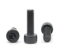 2-50pcs M2 M2.5 M3 M4 M5 M6 M8 M10 M12 DIN912 Grade 12.9 Carbon Steel Hexagon Hex Socket Cap Head Screw Bolt(20mm,M3 x30pcs)