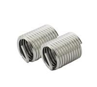 2-50pcs M2 M2.5 M3 M4 M5 M6 M8 M10 M12-M24 304 Stainless Steel Helical Coil Thread Repair Insert Coiled Wire Helical Screw Sleeve(X 1D,M20x2.5 (2PCS))