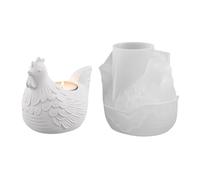 2.52 X 3.11 Inch Candle Holder Mould, Trinket Container Molding Shape, Resin Plaster Cement Storage Creation Tool, Decorative Ornaments Making Supply For Passover