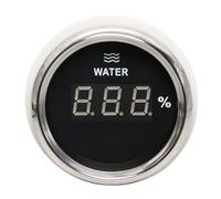 2" 52mm Digital Water Level Gauge with Red LED Backlight 0-190ohm Water Tank Level Indicator for Boat RV Car Reliable Replacement(240-33ohm BS)