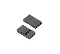 2.54mm Connector 1 2 * 2/3/4/5/6/7/8/9/10/20P Single Double Row Connector Shell Plug Jumper Wire Cable Pin Header Terminals(50PCS 3PIN)