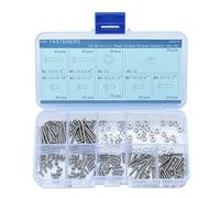#2-56 UNC Stainless Steel Button Head Socket Cap Screw Hex Nuts Spring washers Assortment Set