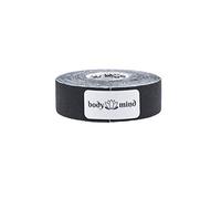 2,5cm / 5cm / 10cm Wide Kinesiology Tape 5m, Anti-allergenic & Waterproof, Elastic Skin-Friendly kinesiotape, Sports Tape Bandage for Sports, Leisure, Physiotherapy and Medicine (2,5cm, Black)