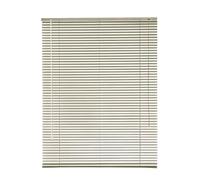 2.5cm Slat Aluminum Venetian Blinds, Horizontal Windows Blind For Office Bedroom Bathroom, Light Filtering Shades(Milk white)