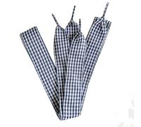 2.5cm Wide Fantastic Flat Shoelaces Fabric Ribbon Plaid Shoe Laces for Sneaker Sport Shoes (No.23), No. 23, Medium
