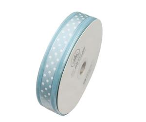 2.5cm Wide Organza Ribbon for Gift Packaging and Fashion Accessories Round Dot for Craft Supplies Wedding Deck