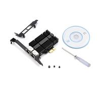 2.5G Dual Port RJ45 PCIe Ethernet Network Adapter Supports Windows/Linux
