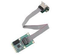 2.5G Gigabit Network Card Mini PCI-e To RJ45 Port Lan Card 2500Mbps Mini PCIe Network Adapter, for Realtek RTL8125B Chipset, Support WIN7/8/10/11/Linux
