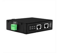 2.5G Industrial POE Injector DIN Rail 6KV ESD 48-57V for IP Camera Wireless AP Wi-Fi Bridge Plug&Play 120W