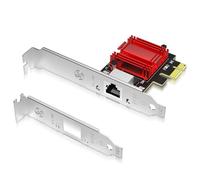2.5Gb PCIe Network Card, GiGaPlus 2500Mbps Ethernet Interface Adapter, with Realtek RTL8125B, Wake on LAN, 2.5G NIC Compatible with Windows/Linux/MAC OS