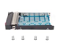 2.5in SAS SATA HDD Tray Caddy, Hard Drive Adapter Bracket for DL360 DL380 DL385 DL580, Metal ABS Drive Cage with Screws for Hot Swap 2.5in Hard Drives