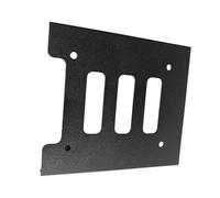 2.5inch to 3.5inch Desktop Mounting Bracket Metal Adapter Tray for Easy Installation in PC Case Metal SSD Holder