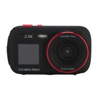 2.5K 72MP Digital Camera, Autofocus Video Vlogging Camera with 750mAh Battery, 16X Digital Zoom, Dual Screen Selfie, Built in Fill Light