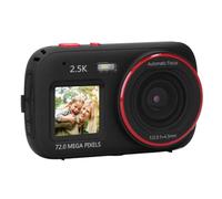 2.5K Digital Camera for Photography, 16X Zoom 72MP Autofocus Selfie Vlogging Camera with 2.4 Inch Display, Portable Anti Shake Video Camcorder for Travel (Black)