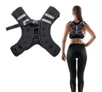 2.5kg 5kg 10kg Weight Vest for Men Women, Body Weight Vests for Training Workout, Running, Jogging, Cardio, Walking, Adjustable Weighted Vest Workout Equipment for Strength Training (Black, 10KG)