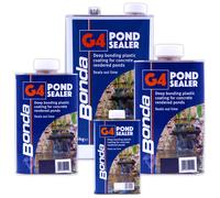 (2.5kg, Clear) G4 POND PAINT SEALER CONCRETE SEAL WATERPROOF PAINT SEALANT GARDEN KOI FISH BOND