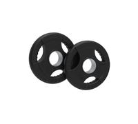 Olympic Weight Plates, 1.25kg - 25kg - Rubber Tri-Grip Barbell Weight Sets, Powerlifting & Bodybuilding Weights - Home Gym Equipment for Strength Training & Workouts by Body Revolution